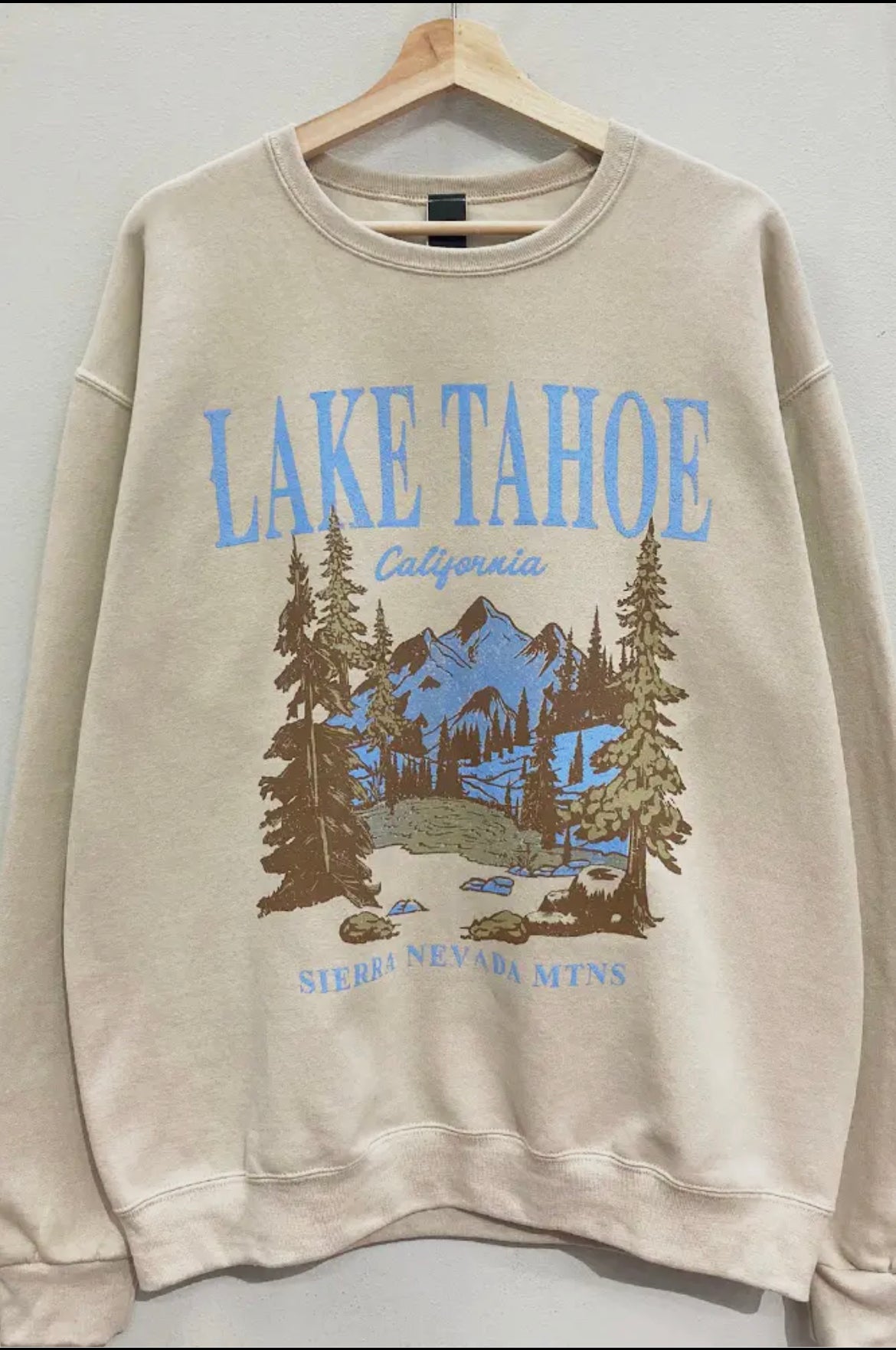 Lake Tahoe Crewneck