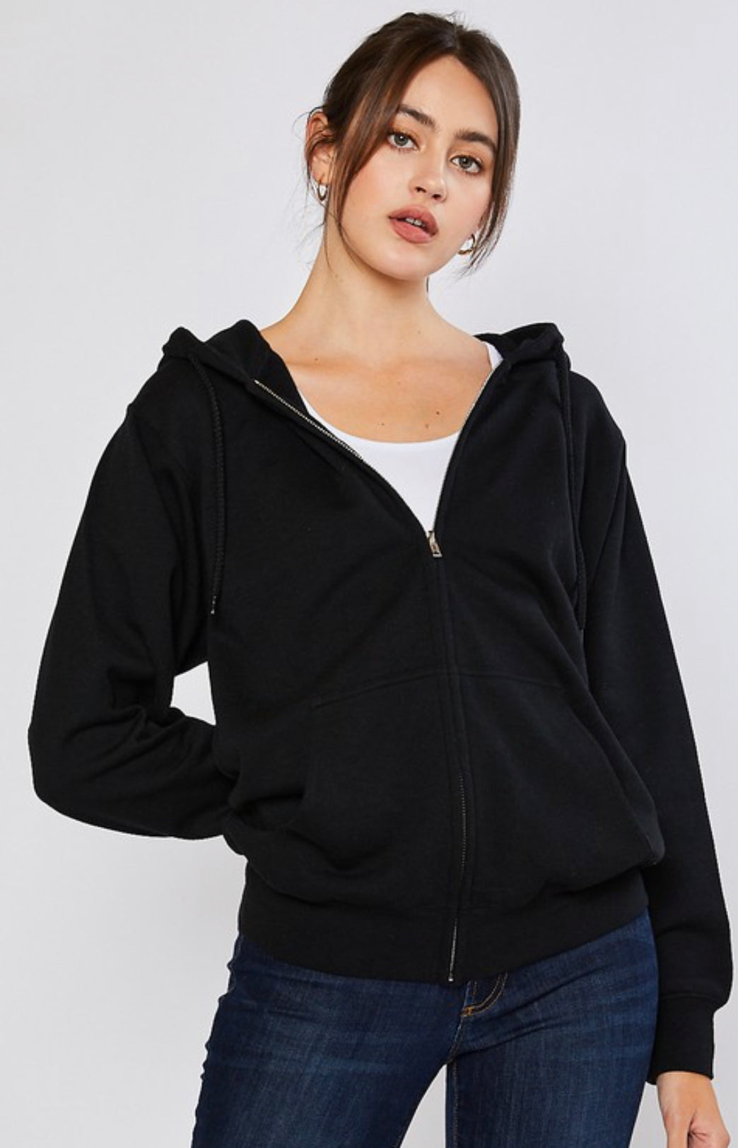 Boyfriend Zip Up